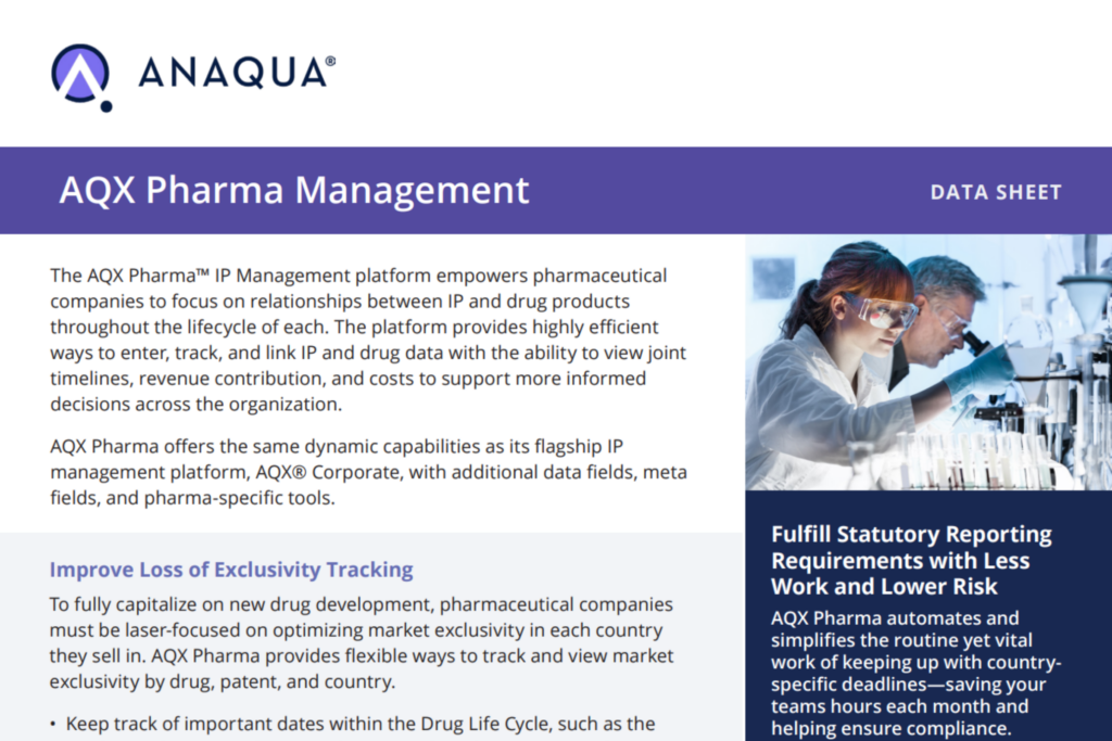 AQX Pharma™ Management